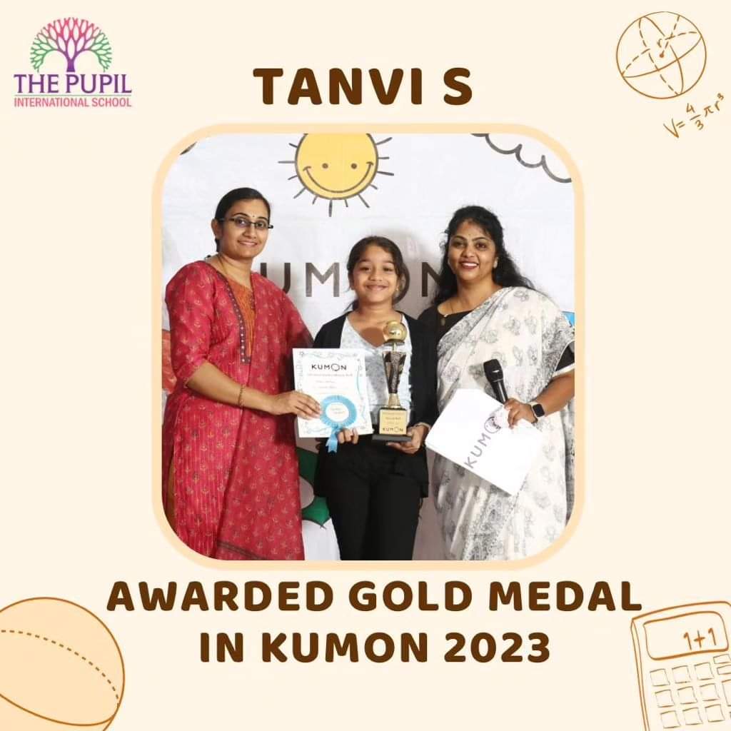 A Journey to Excellence: Recognizing Tanvi’s Inspiring Kumon Success! 